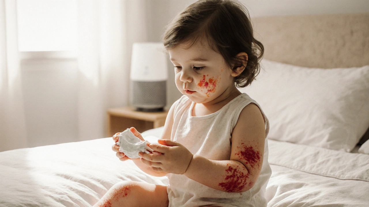 Co zhorsuje ekzém u dětí? Příčiny a jak jim pomoci