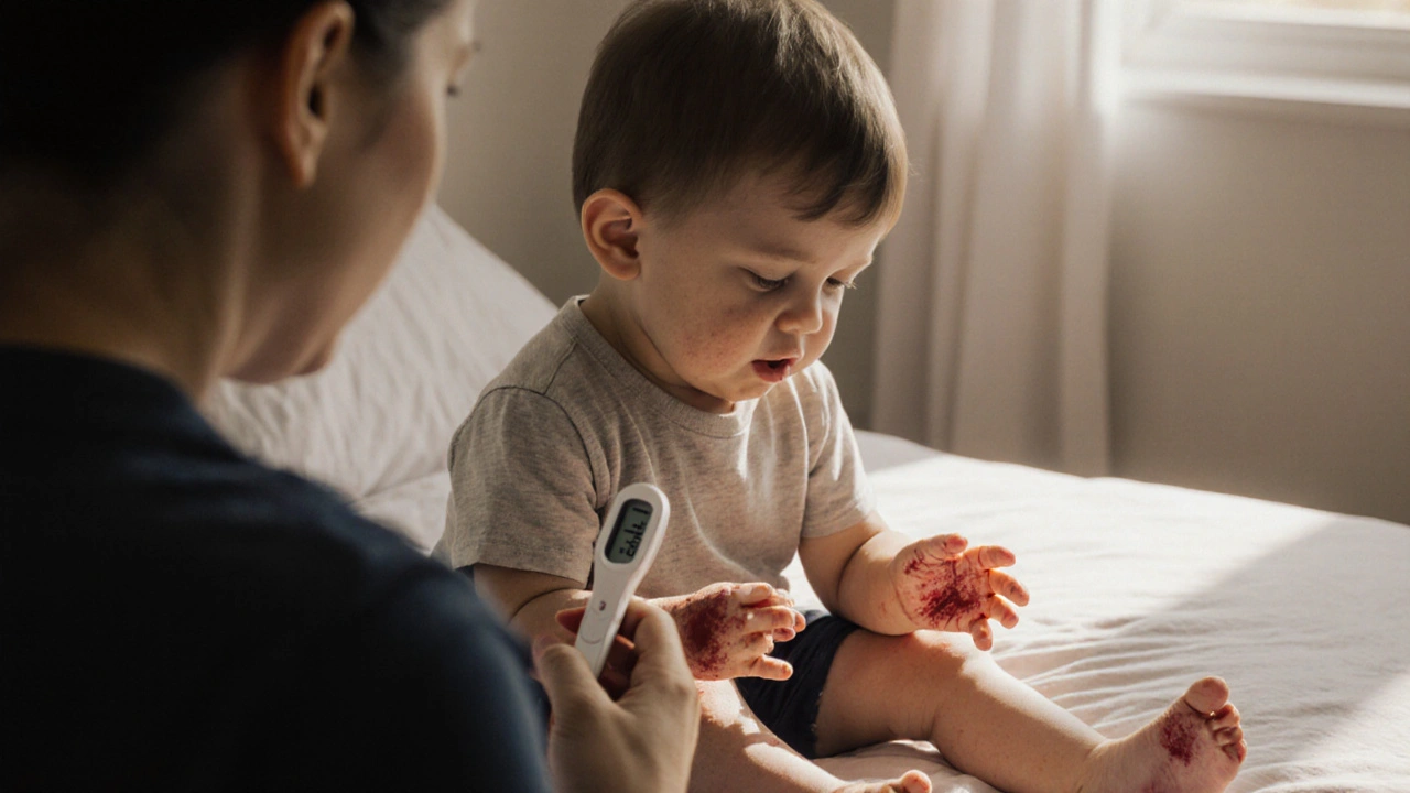 Jak dlouho je infekční ruka, pusu, noha u dětí?