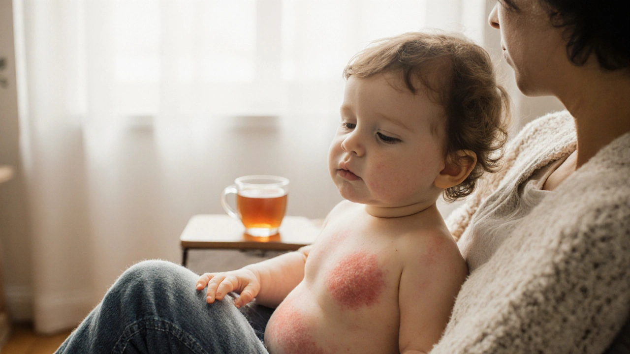 Jak dlouho trvá vyrážka u šesté nemoci u dětí a co s ní?