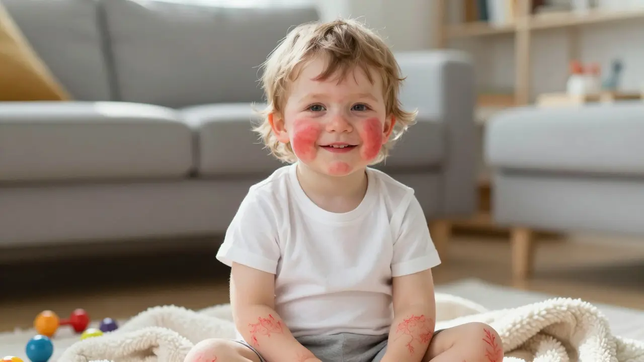 Jak dlouho trvá infekční erytém u dětí a co očekávat během nemoci