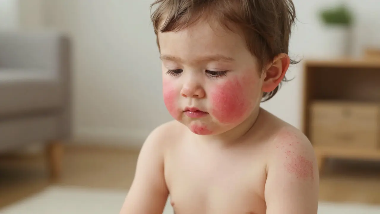 Co znamenají osypky u dětí a jak je poznat?