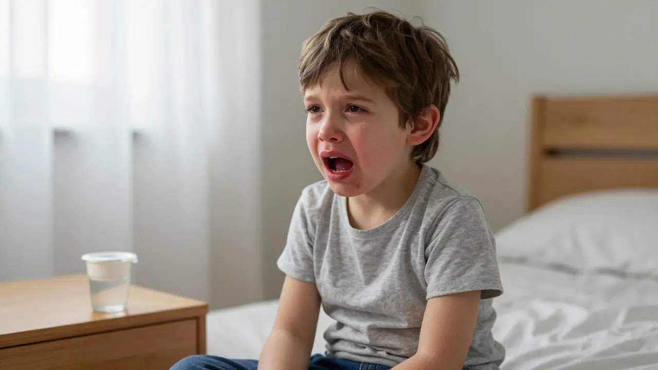 Jak se projevuje nechutenství u syndromu ruka-noha-ústa?