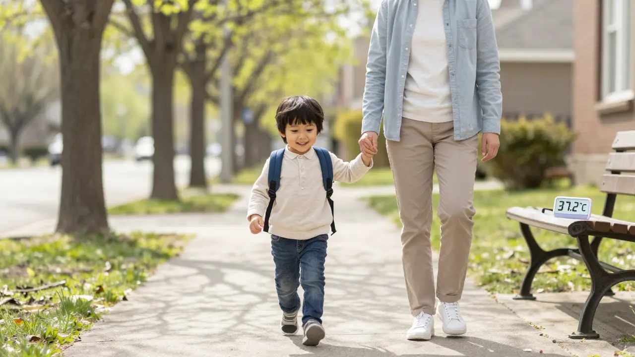 Kdy jít ven po horečce u dítěte? Praktický průvodce pro rodiče