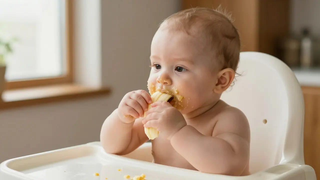 Kdy má dítě začít jíst samo? Praktický průvodce pro rodiče