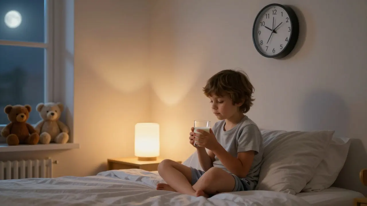 Kolik mléka podle váhy by měl dítě pít večer, aby se vyhnulo nočnímu pomočování?