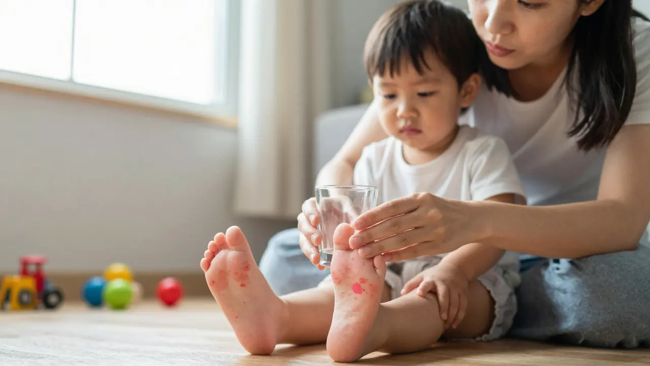 Co znamenají fleky na nohou u dětí? Příčiny a kdy jít k lékaři