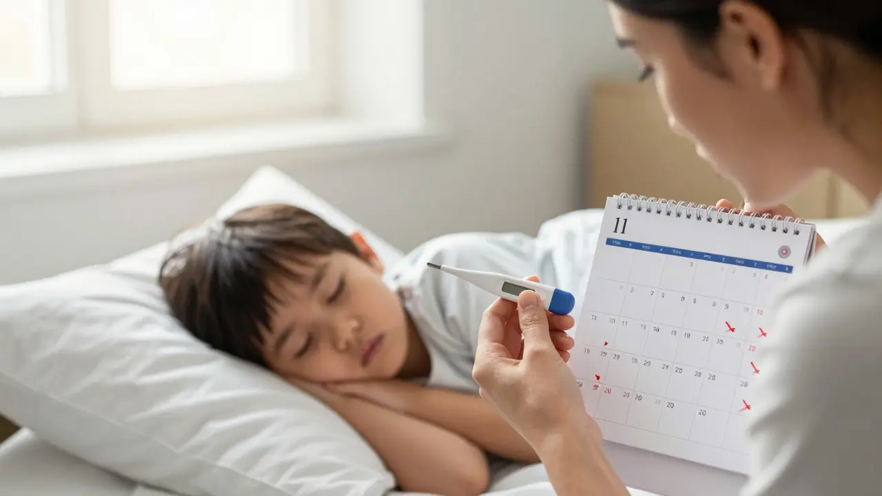 Jak dlouho zůstat doma s sedmi nemocemi u dětí?