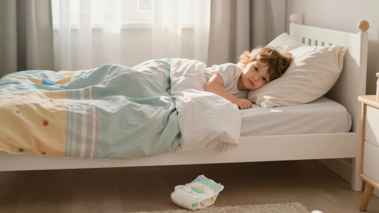 Jak odnaučit dítě bez plen v noci: Praktický průvodce nočním pomočováním