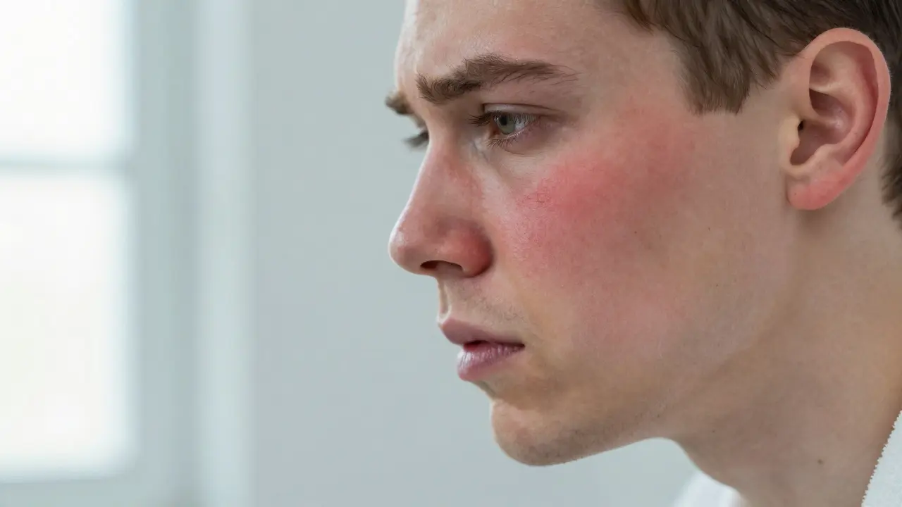 Proč se redness v obličeji a na tvářích? Příčiny a řešení