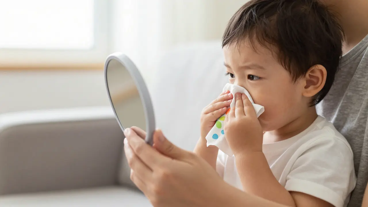 V kolika letech umí dítě smrkat? Průvodce správnou technikou a hygienou