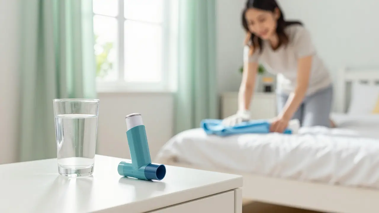 Čistý pokoj a inhalátor jako prevence dýchacích potíží